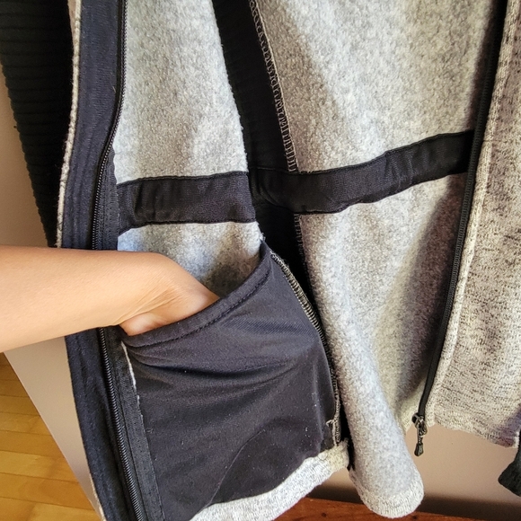ZeroXposur Hoodie Gray Black Sweatshirt Sweater Jacket Size S/CH Outdoor Layer - Picture 10 of 16